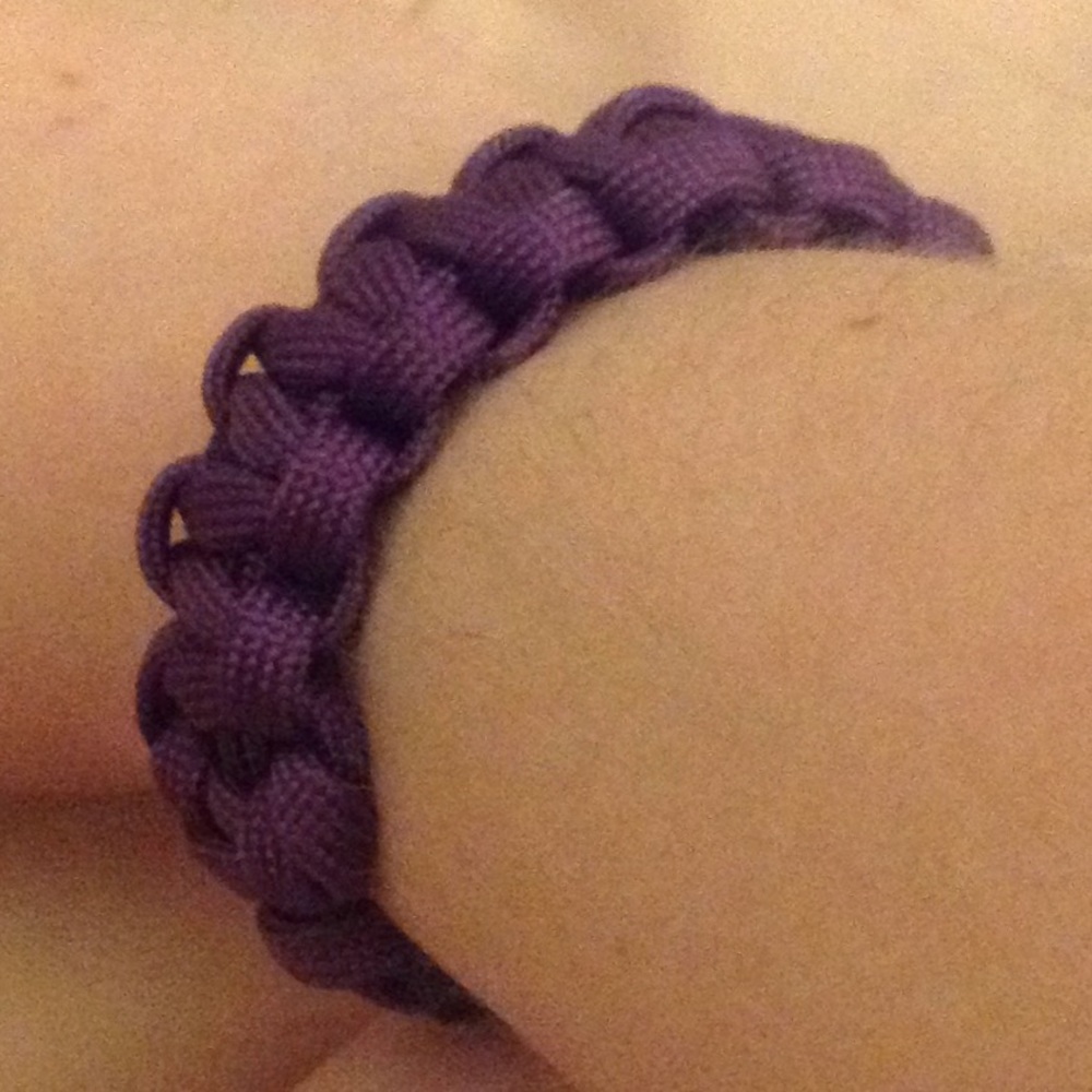 Purple Paracord Bracelet